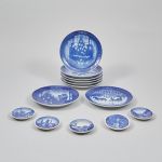 1016 6089 CHRISTMAS PLATES